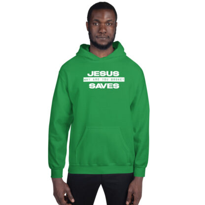 Jesus Saves Hoodie - Image 6