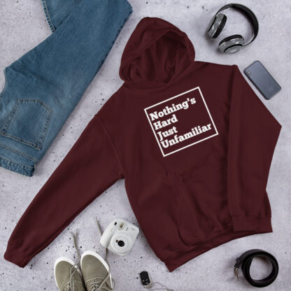 Nothing's Hard Hoodie - Image 3