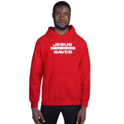 Jesus Saves Hoodie - Image 4